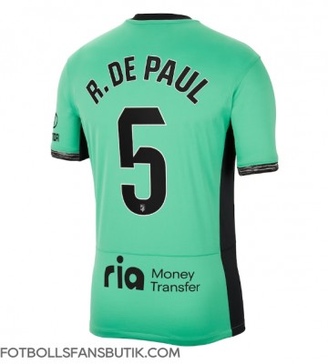 Atletico Madrid Rodrigo De Paul #5 Replika Tredje Tröja 2023-24 Kortärmad